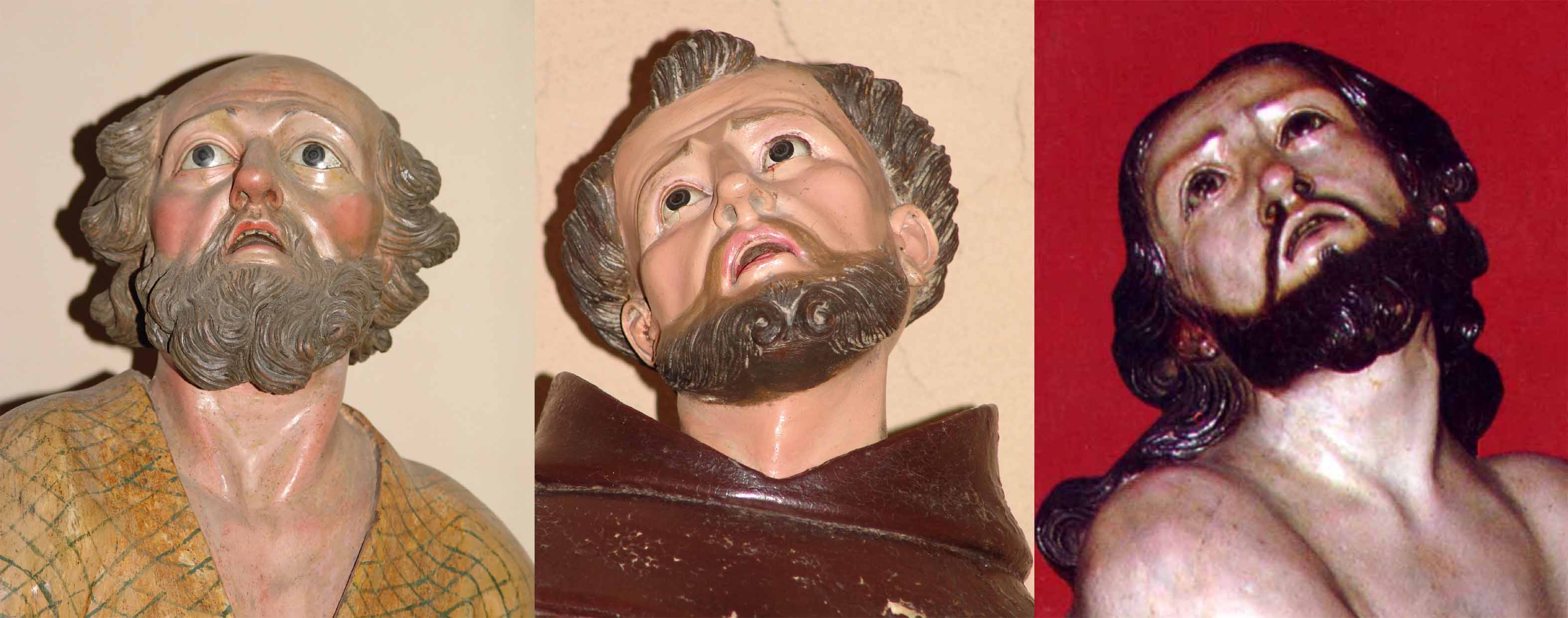 S. Paolo eremita, S. Francesco d'Assisi e Cristo alla colonna